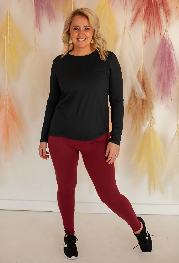 Athleisure Adjustable Tie Top-4 colors