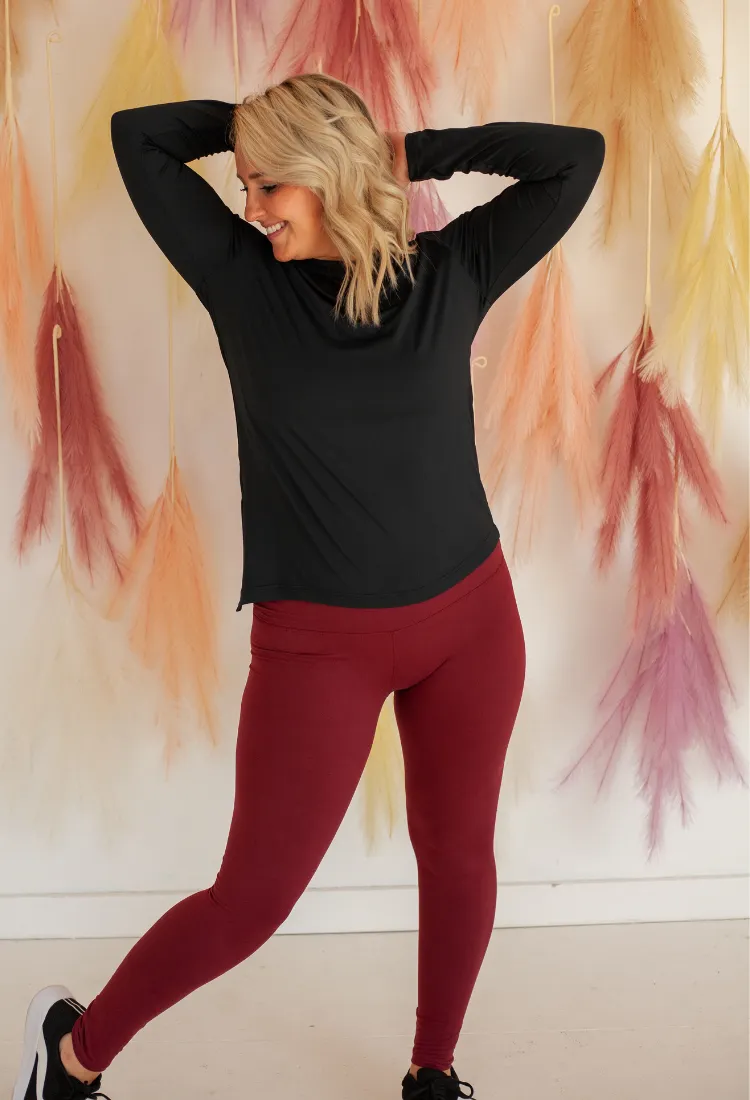 Athleisure Adjustable Tie Top-4 colors