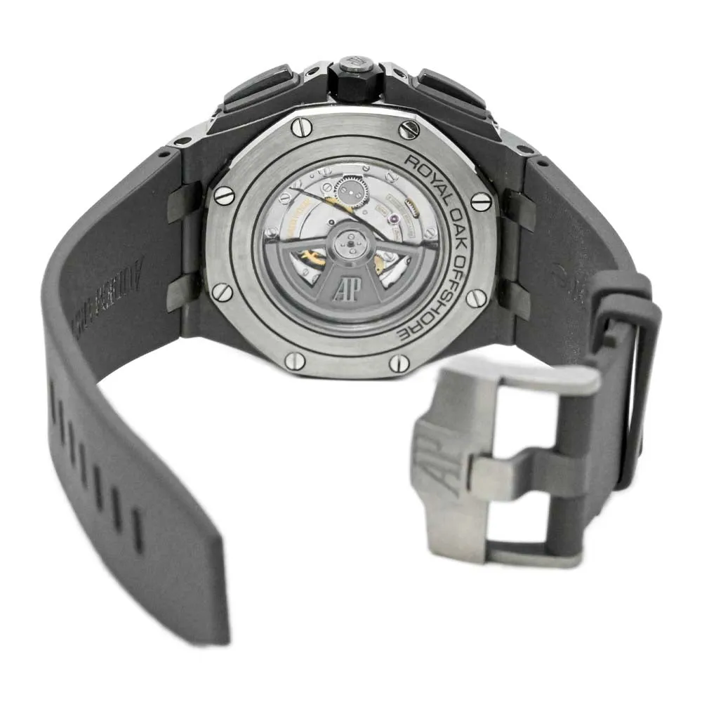 Audemars Piguet Men's Royal Oak Offshore Titanium 44mm Slate Grey Chronograph Dial Watch Reference #: 26400IO.OO.A004CA.01