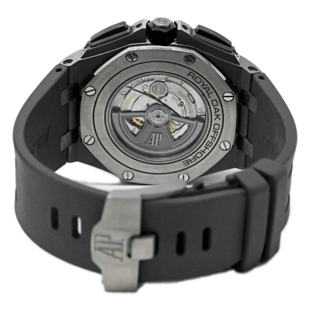 Audemars Piguet Men's Royal Oak Offshore Titanium 44mm Slate Grey Chronograph Dial Watch Reference #: 26400IO.OO.A004CA.01