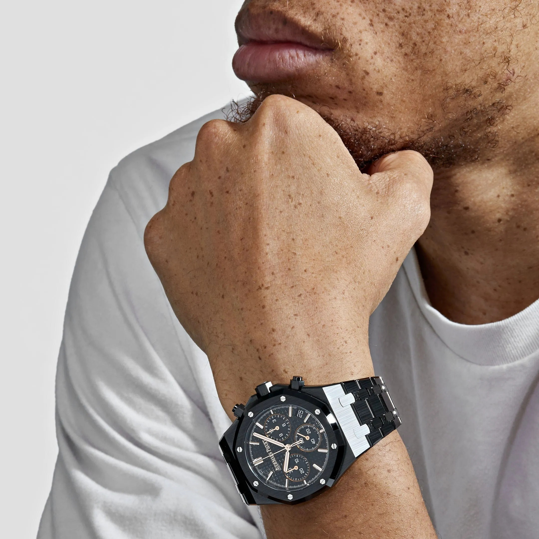 Audemars Piguet Royal Oak 26240CE.OO.1225CE.01 Selfwinding Chronograph '50th Anniversary' Black Ceramic
