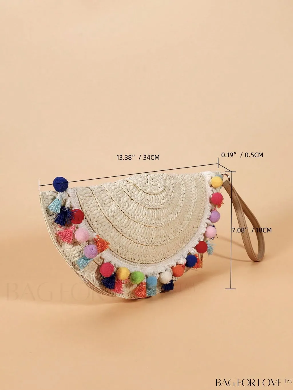BagForLove - Chic Wristlet Bag with Shell Decoration for Stylish Vacation