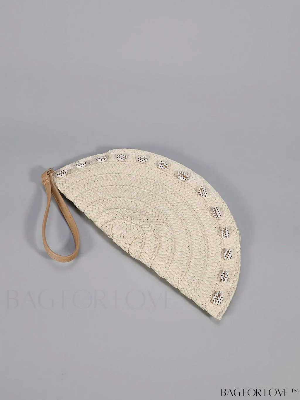 BagForLove - Chic Wristlet Bag with Shell Decoration for Stylish Vacation