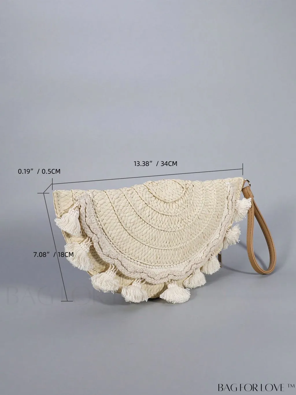 BagForLove - Chic Wristlet Bag with Shell Decoration for Stylish Vacation