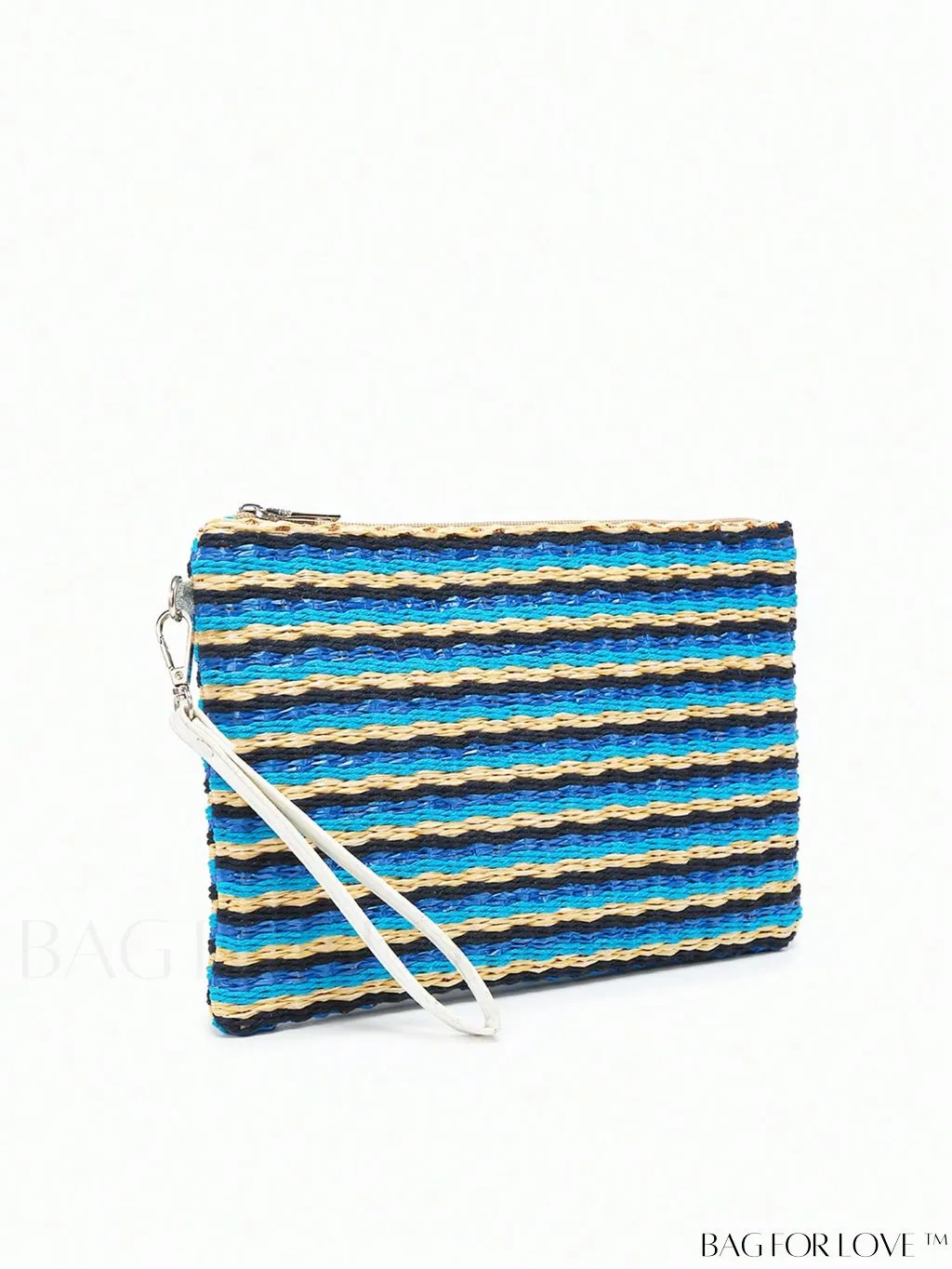 BagForLove - Striped Colorblock Straw Bag: Chic and Stylish!
