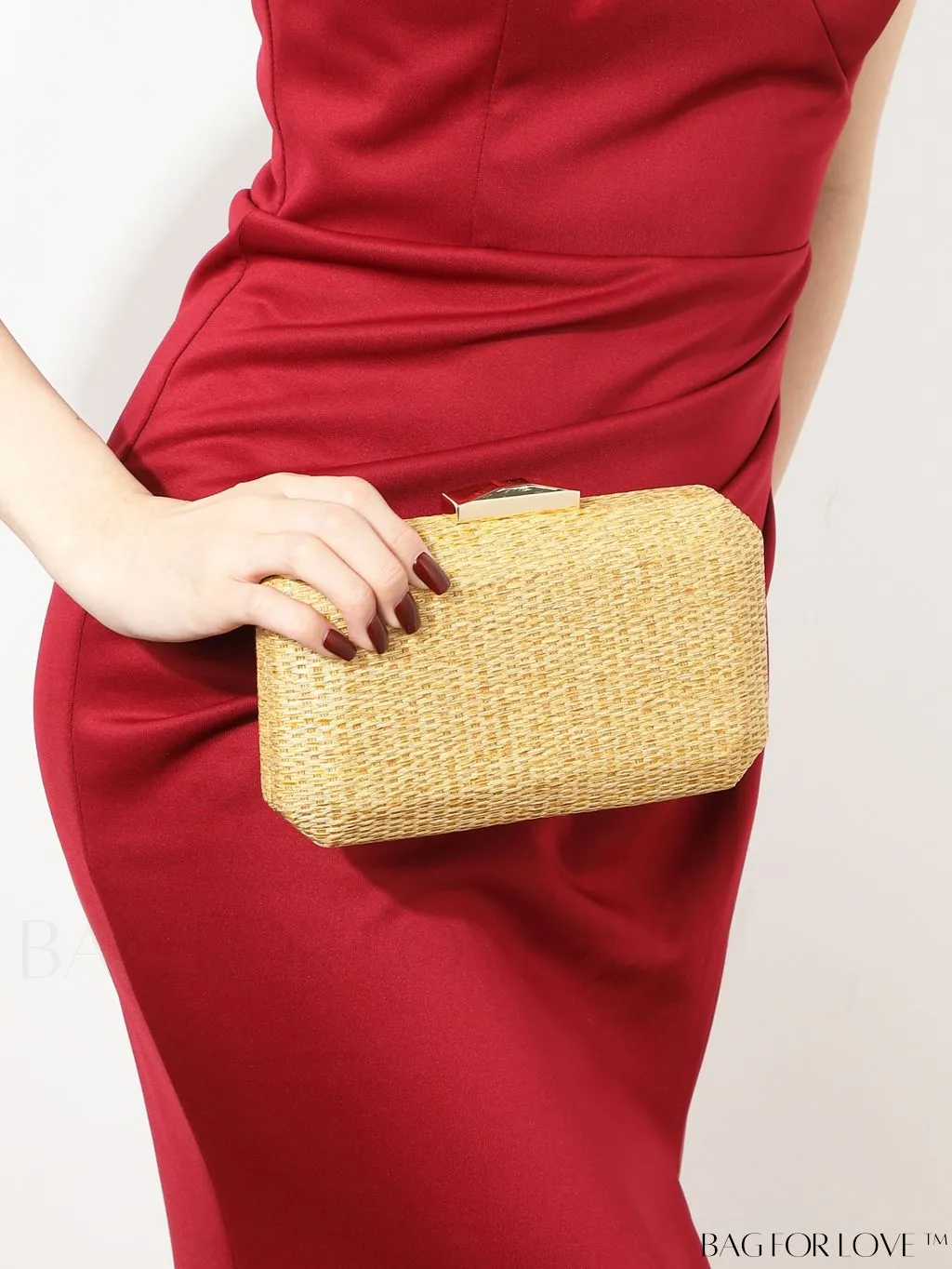 BagForLove - Woven Crossbody Box Bag: Conveniently Versatile for Handheld or Crossbody Style