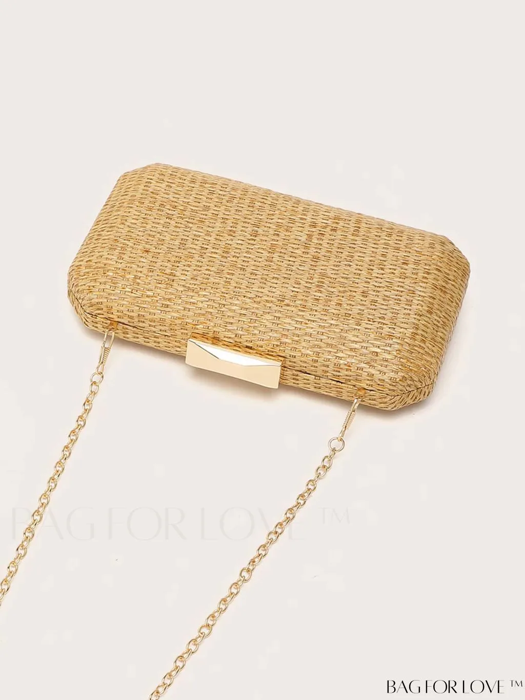 BagForLove - Woven Crossbody Box Bag: Conveniently Versatile for Handheld or Crossbody Style