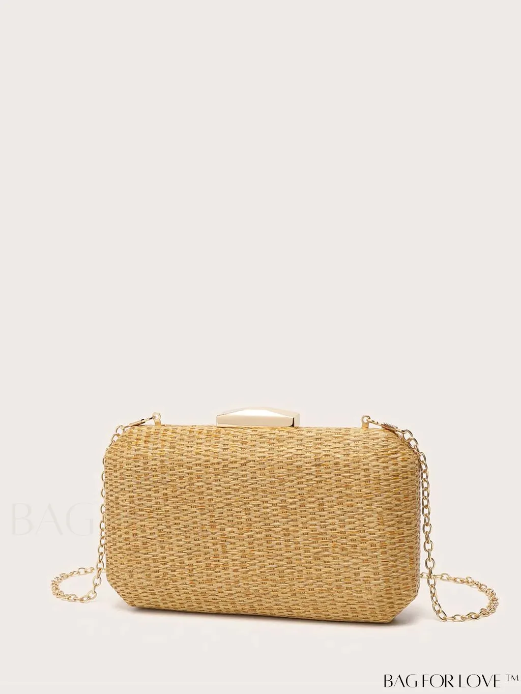 BagForLove - Woven Crossbody Box Bag: Conveniently Versatile for Handheld or Crossbody Style