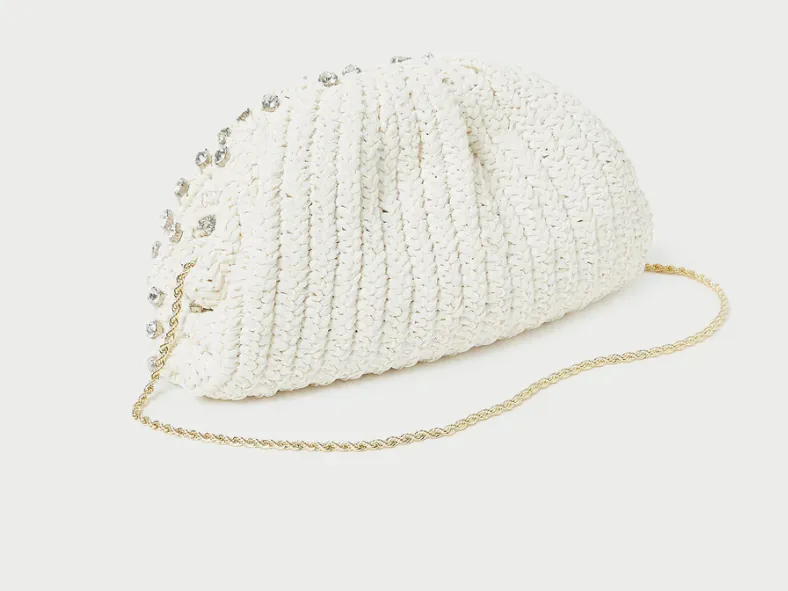 Bailey Crystal Dome Clutch