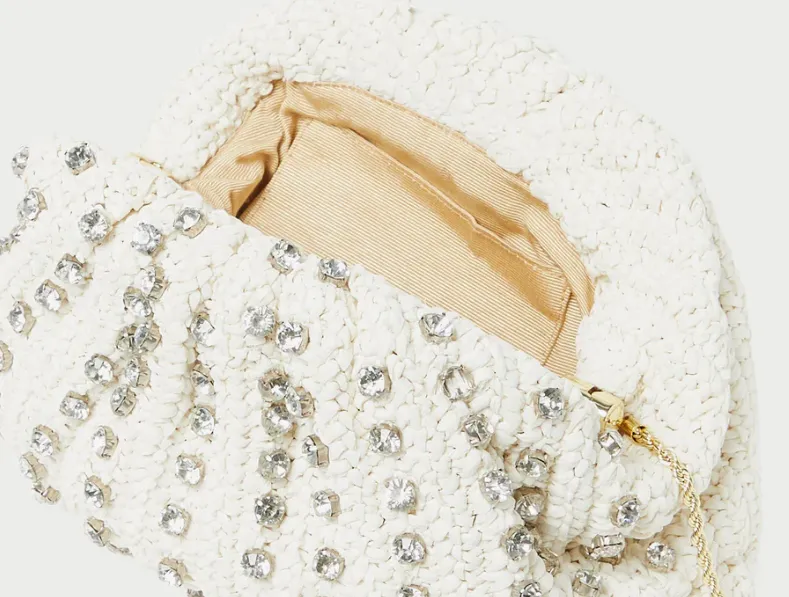 Bailey Crystal Dome Clutch