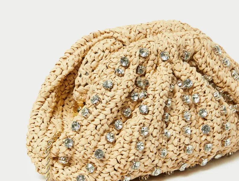 Bailey Crystal Dome Clutch