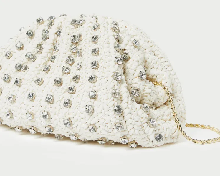 Bailey Crystal Dome Clutch