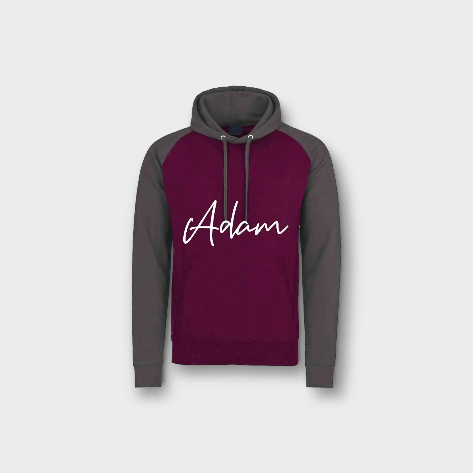 Baseball Charcoal Hoody