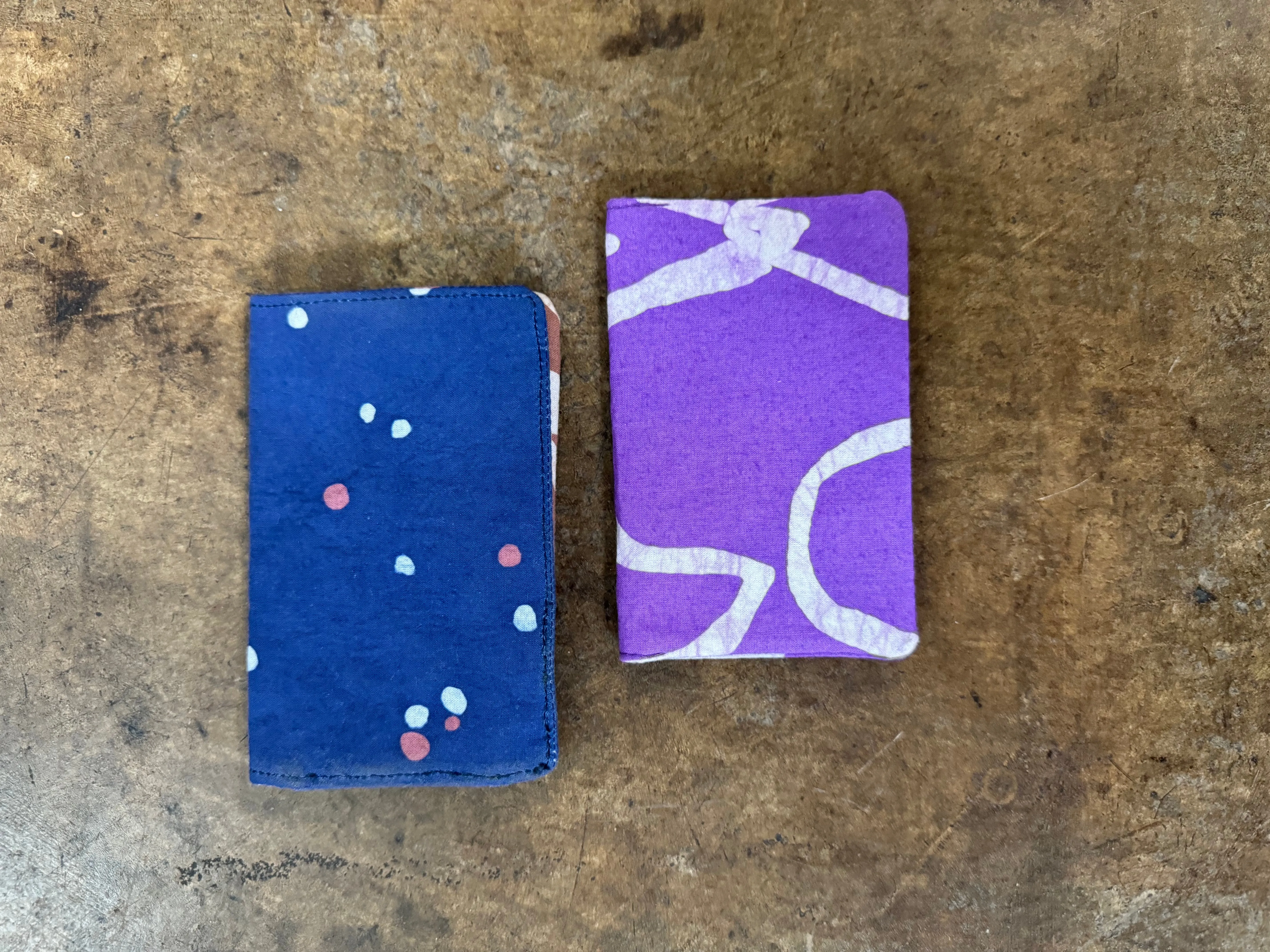 Batik Scrap Wallets