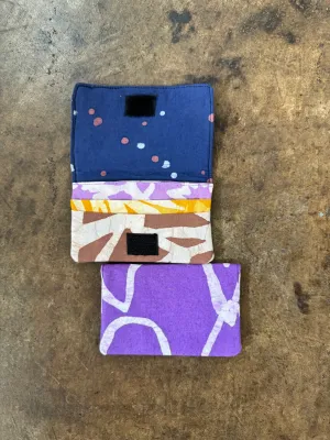 Batik Scrap Wallets