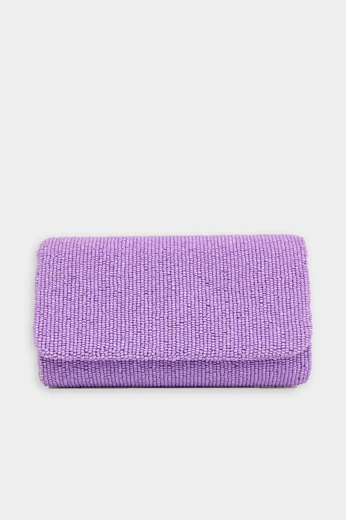 Beaded Clutch in Lavender
