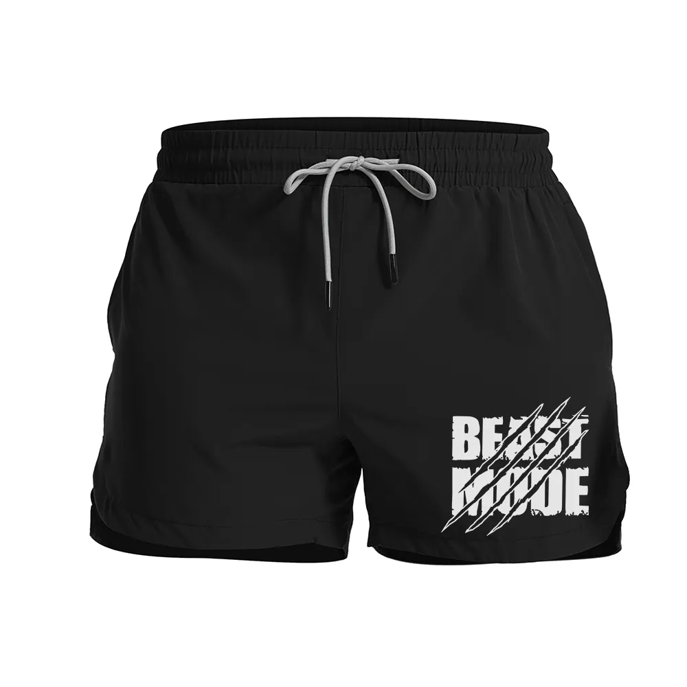 Beast Mood Graphic Shorts