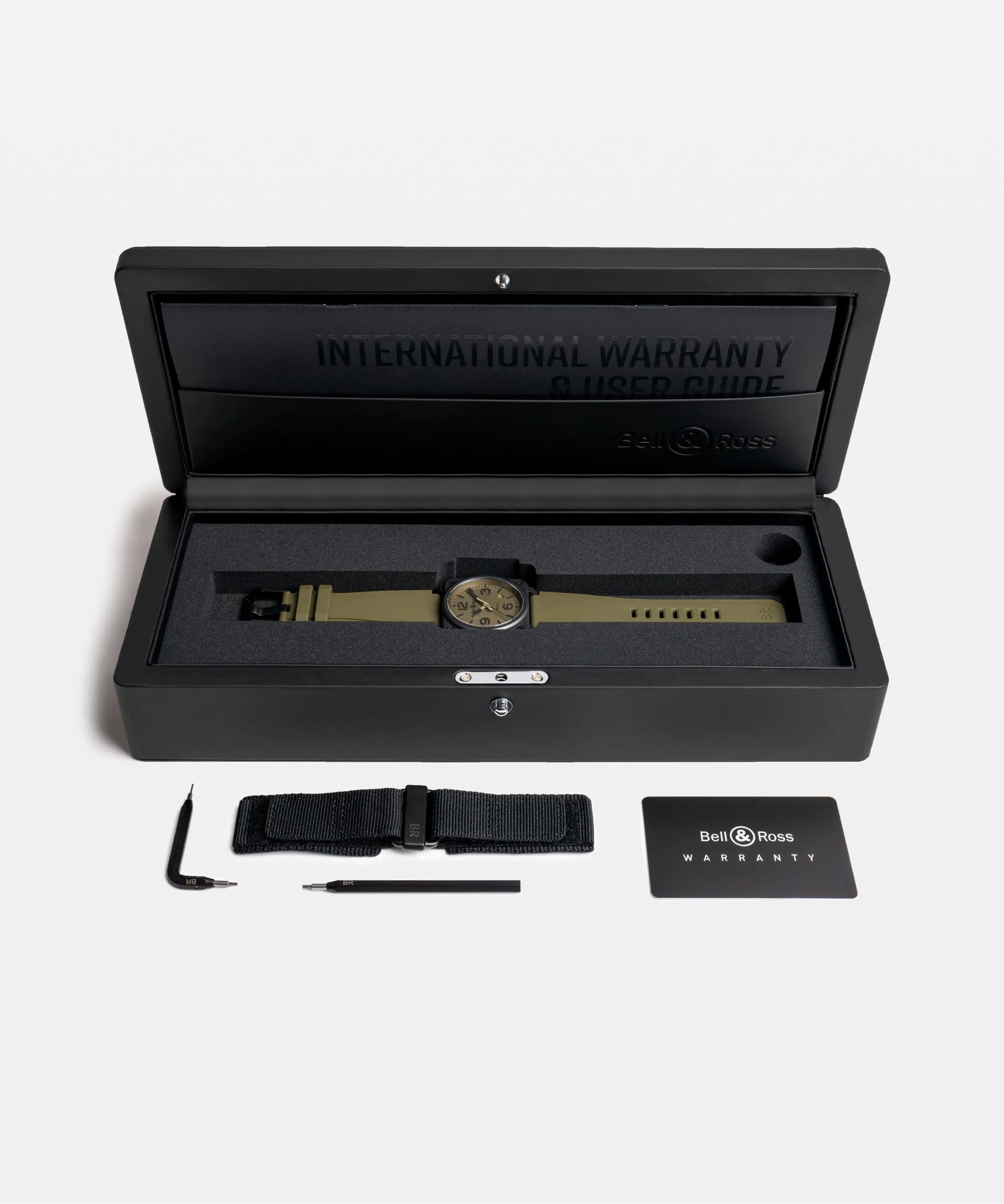 Bell & Ross BR 03 Military Ceramic BR03A-MIL-CE/SRB