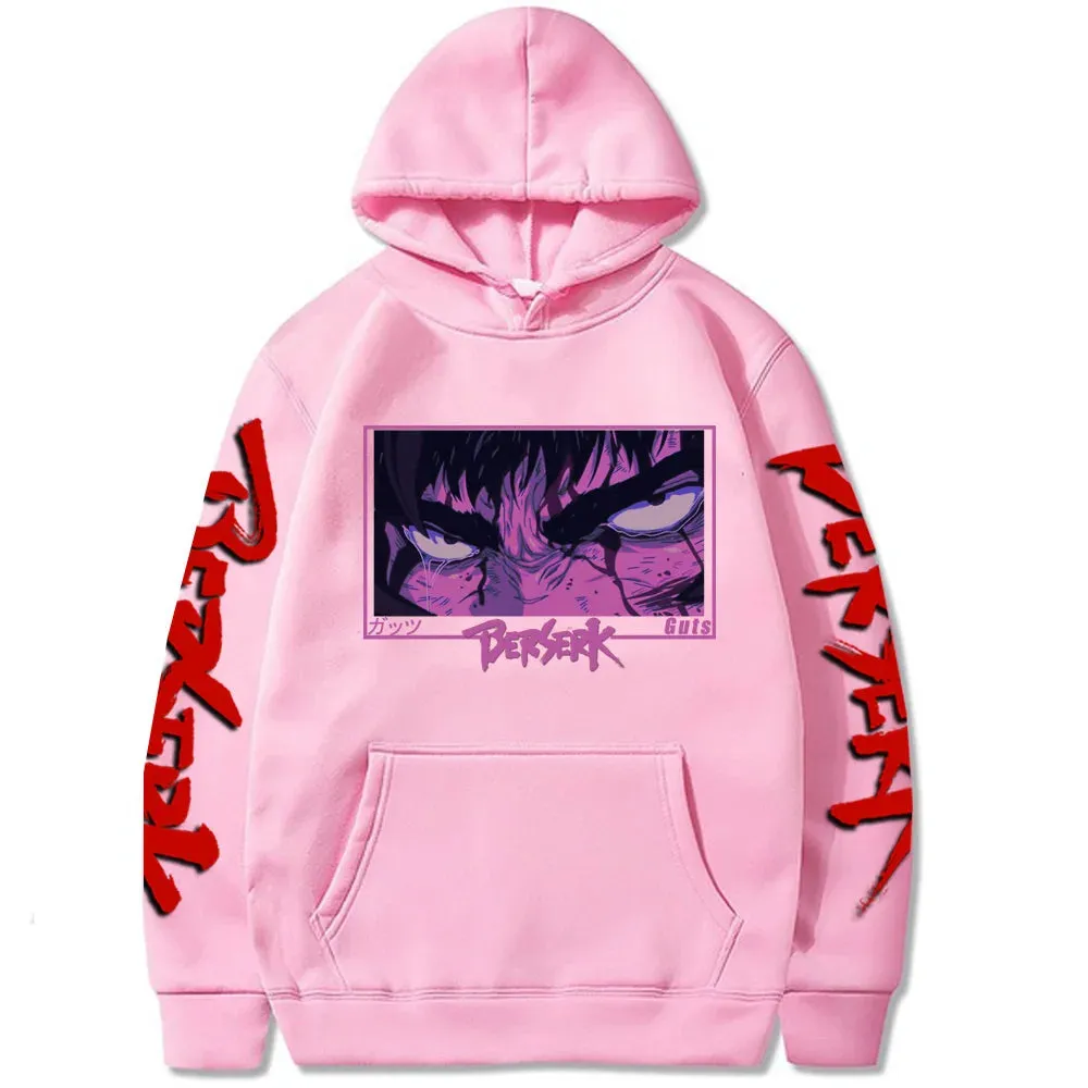 Bersker Anime Harajuku Unisex Hoodie