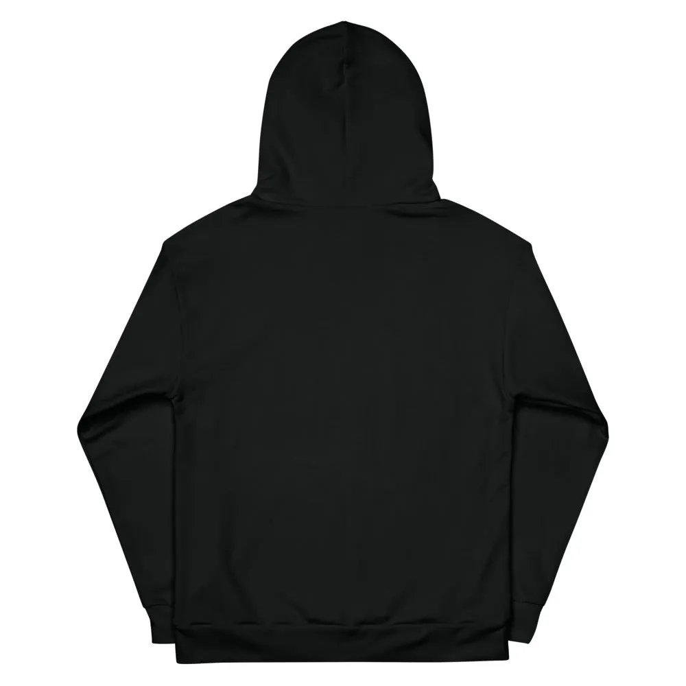 Black and White Chequered - Sustainably Made Hoodie