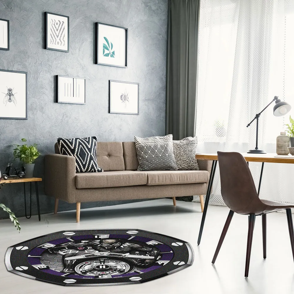 Black Panther Concept Graphic Area / Throw Rug