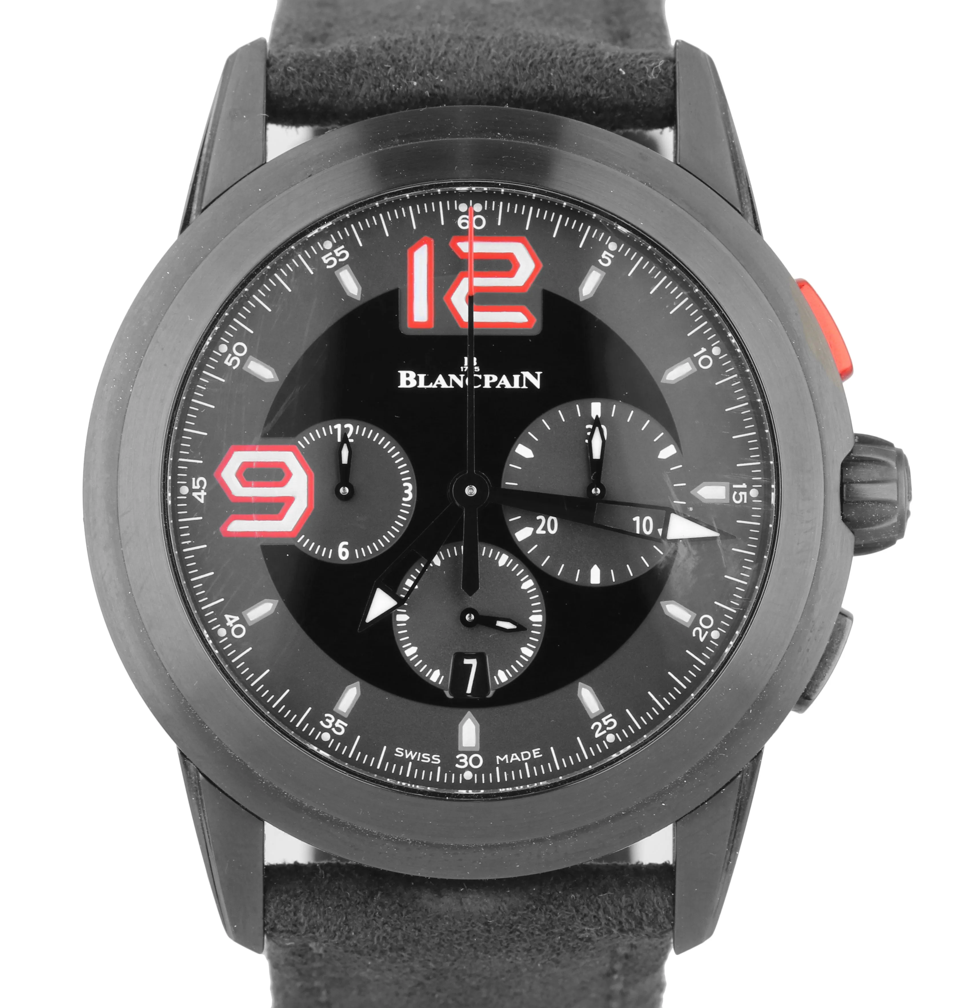 Blancpain Super Trofeo Lamborghini Black PVD Flyback Chronograph 560ST-11D30-52B