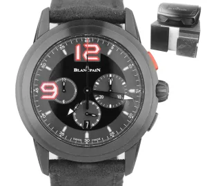 Blancpain Super Trofeo Lamborghini Black PVD Flyback Chronograph 560ST-11D30-52B
