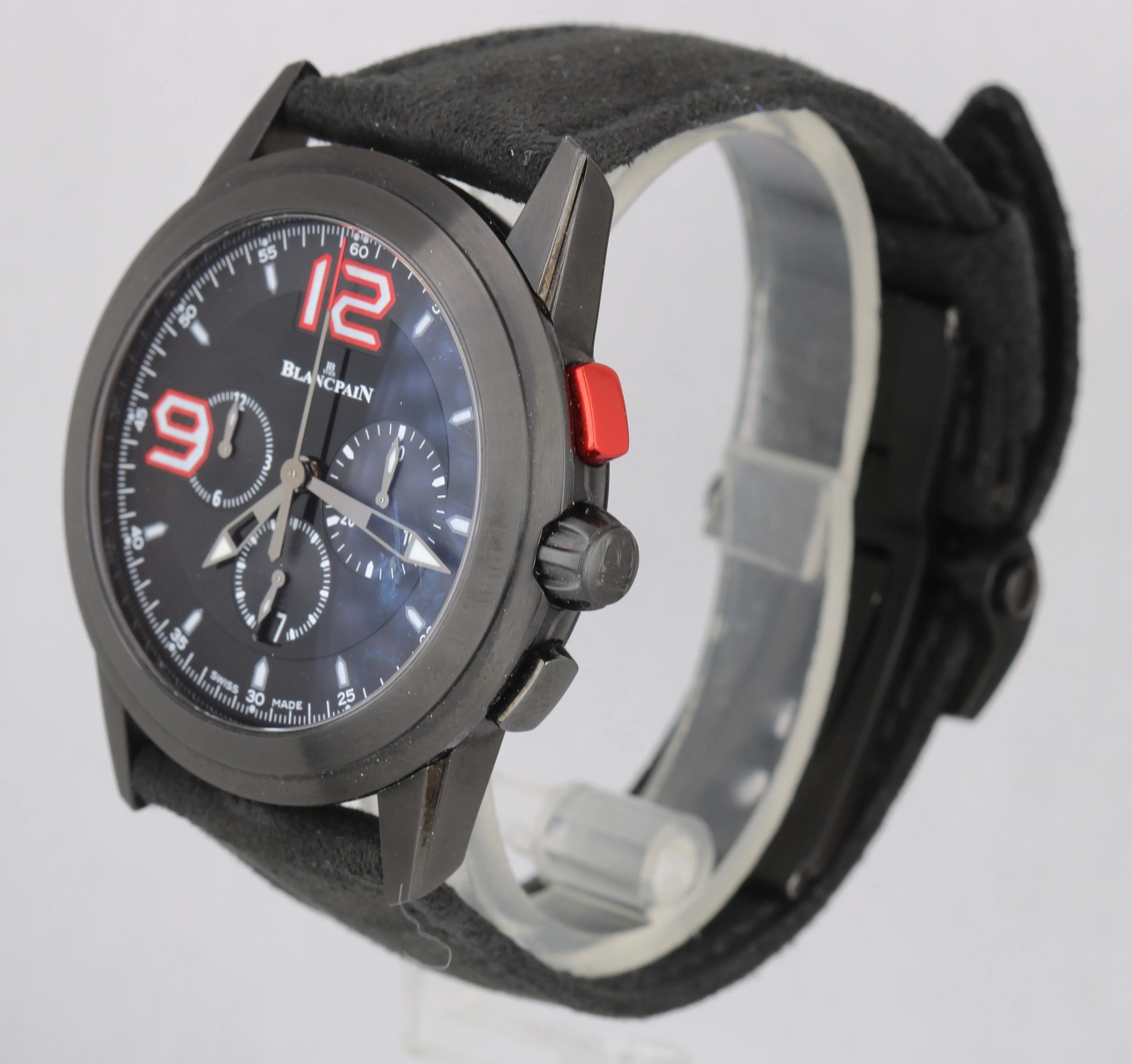 Blancpain Super Trofeo Lamborghini Black PVD Flyback Chronograph 560ST-11D30-52B