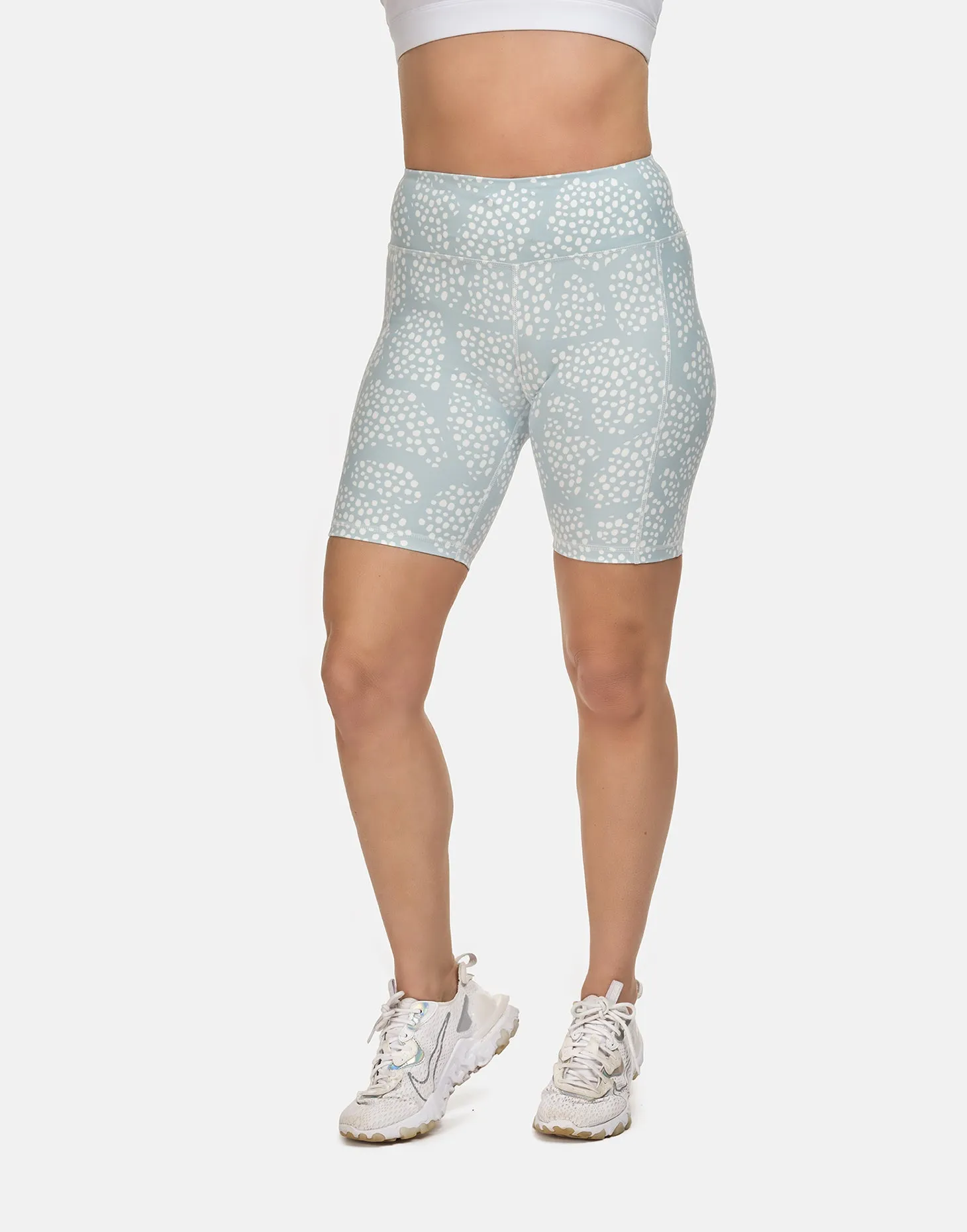 Blue Dotty Cycling Shorts