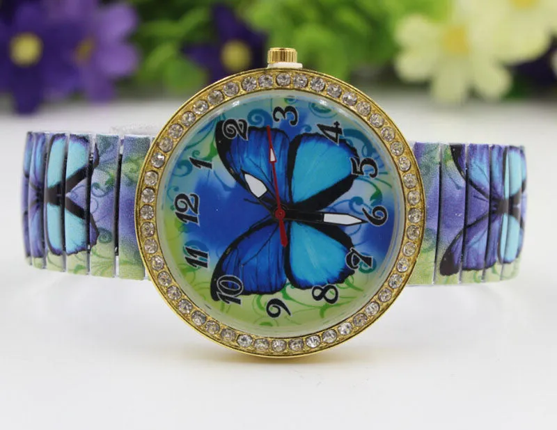 Blue Paradise Butterfly Watches