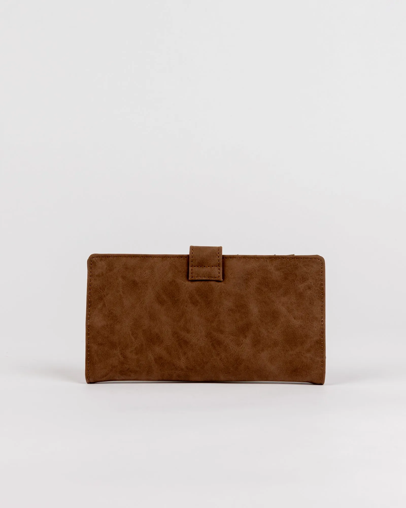 Bobbi Suede Flap Wallet