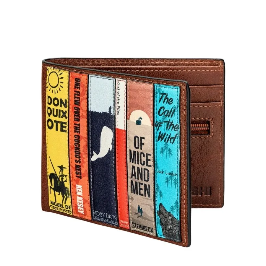 Bookworm Leather Wallet