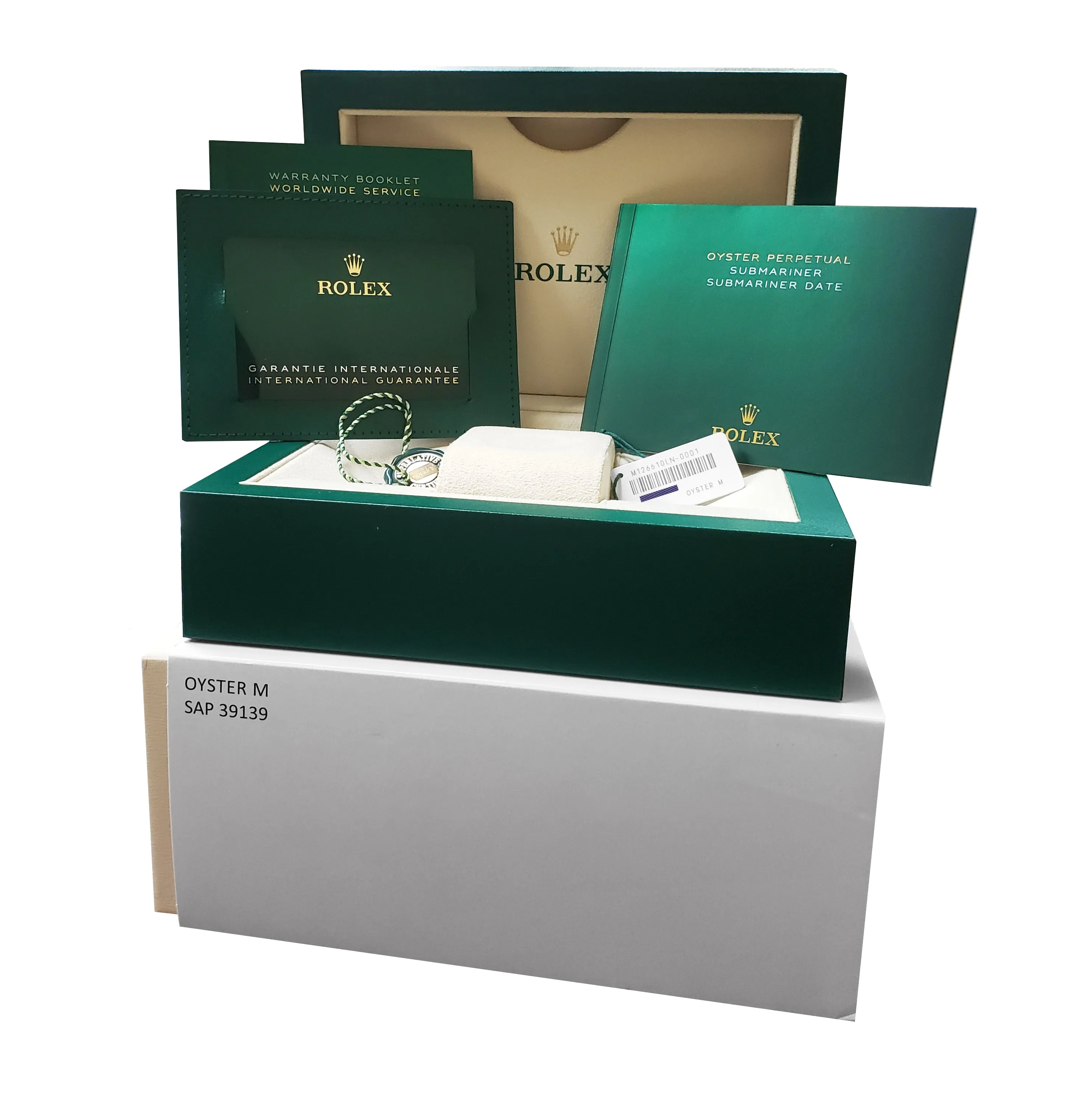 BRAND NEW APR. 2022 Rolex Submariner 41 Date Steel Black Ceramic Watch 126610 LN