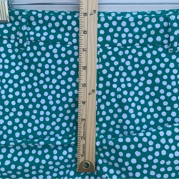 Brand New SPANX 6” Sunshine Shorts Women’s Size S Polka dot Kelly Green 50213R