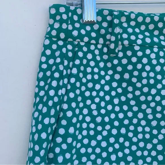 Brand New SPANX 6” Sunshine Shorts Women’s Size S Polka dot Kelly Green 50213R