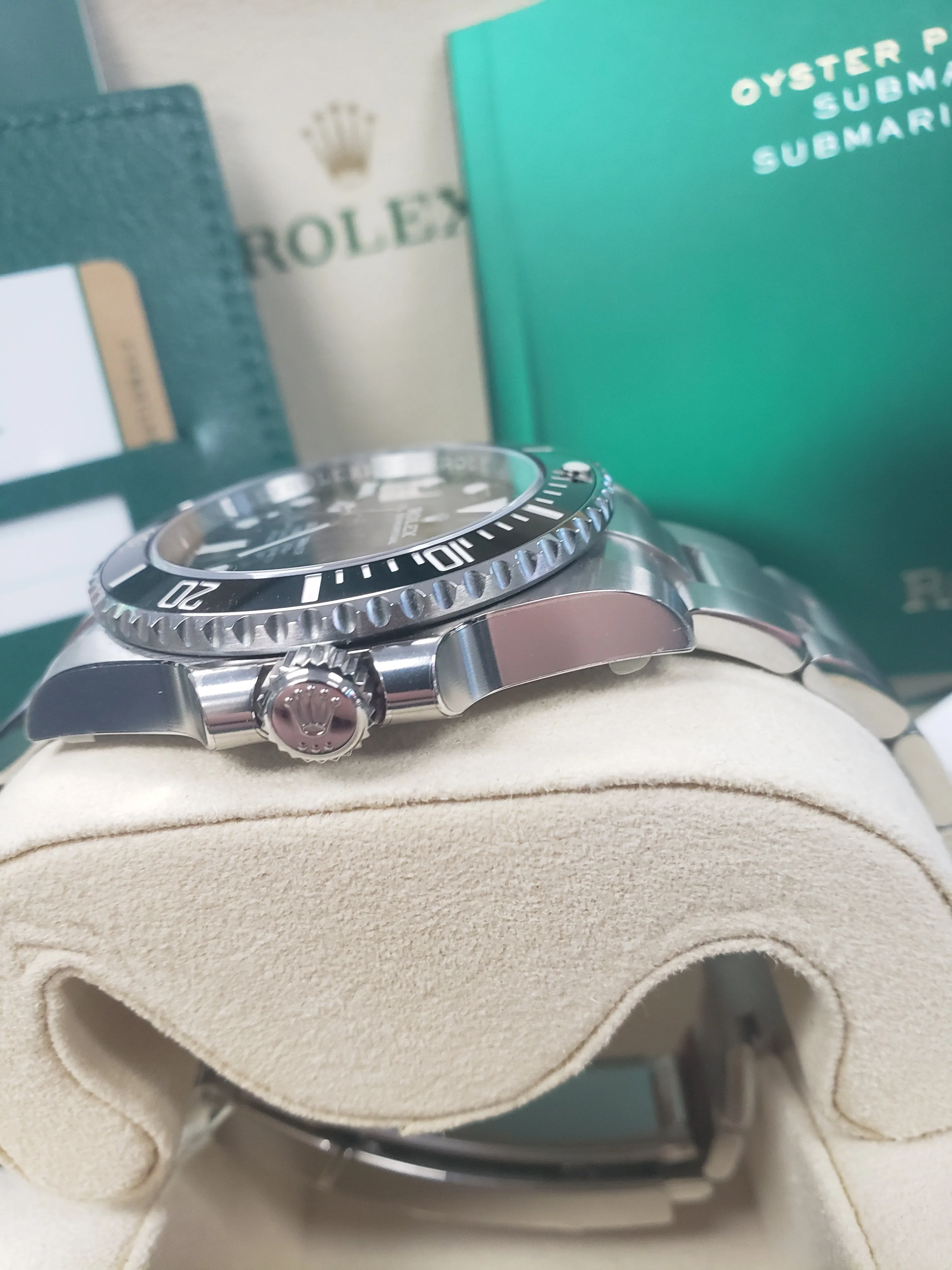 BRAND NEW STICKERED Rolex Submariner No-Date Stainless Steel 40mm Watch 114060 N