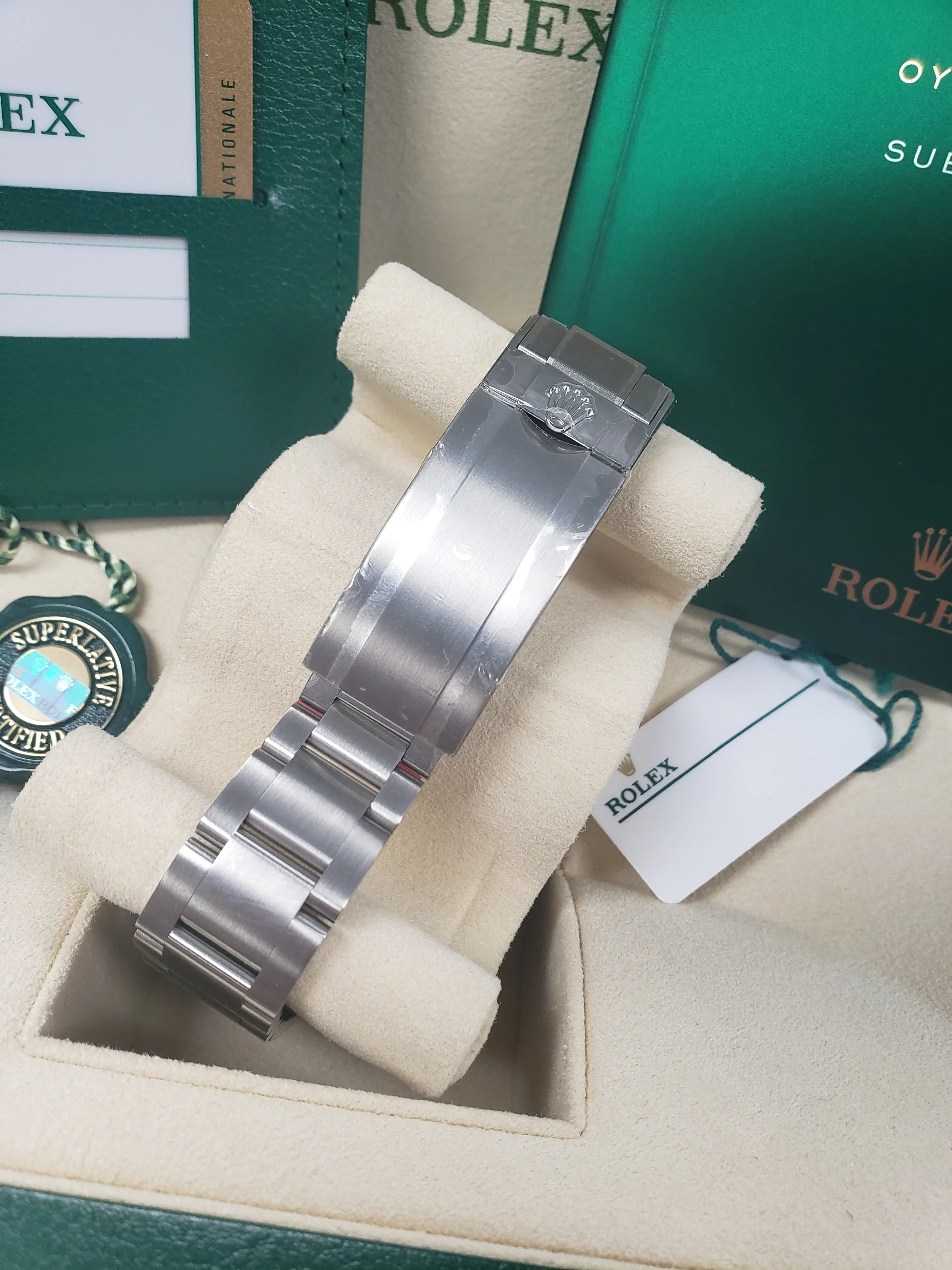 BRAND NEW STICKERED Rolex Submariner No-Date Stainless Steel 40mm Watch 114060 N