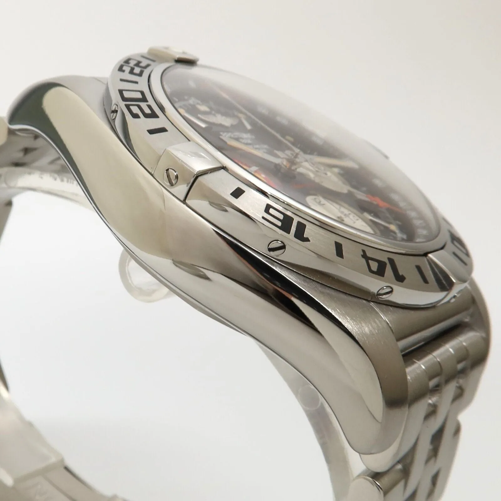 Breitling Chronomat GMT Black Dial 44MM Patrouille Swiss Limited Edition AB0420