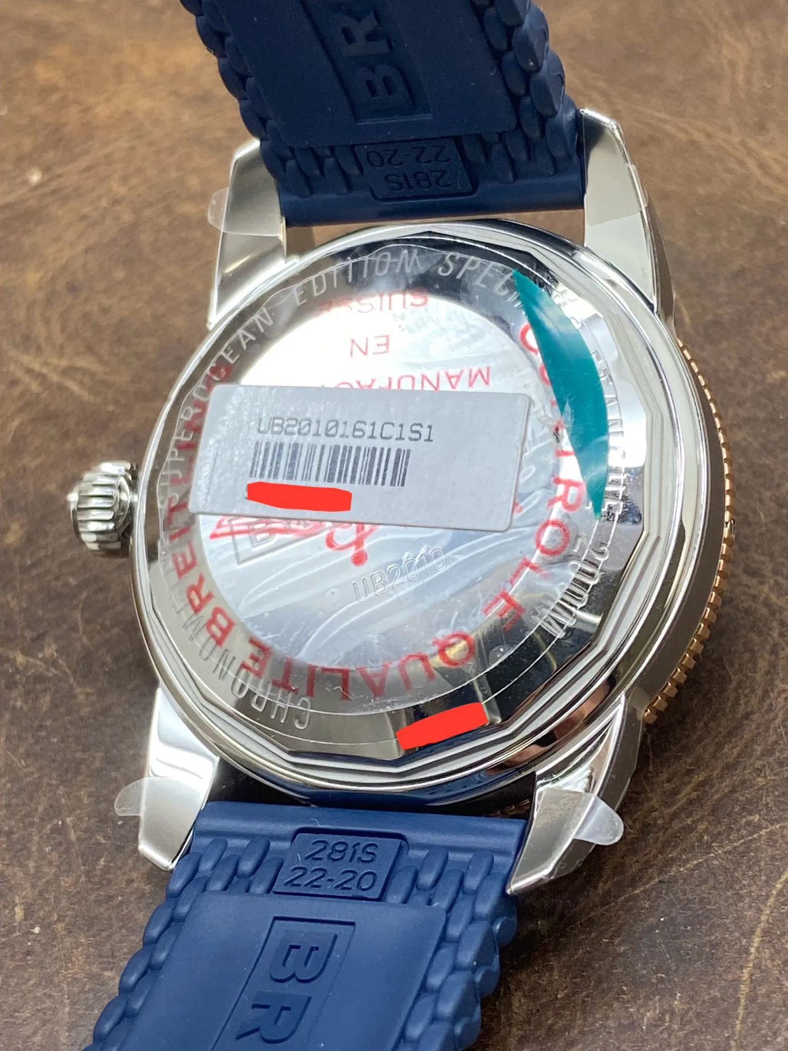 Breitling SUPEROCEAN HERITAGE B20  UB2010161C1S1 Blue Dial Automatic Men's Watch