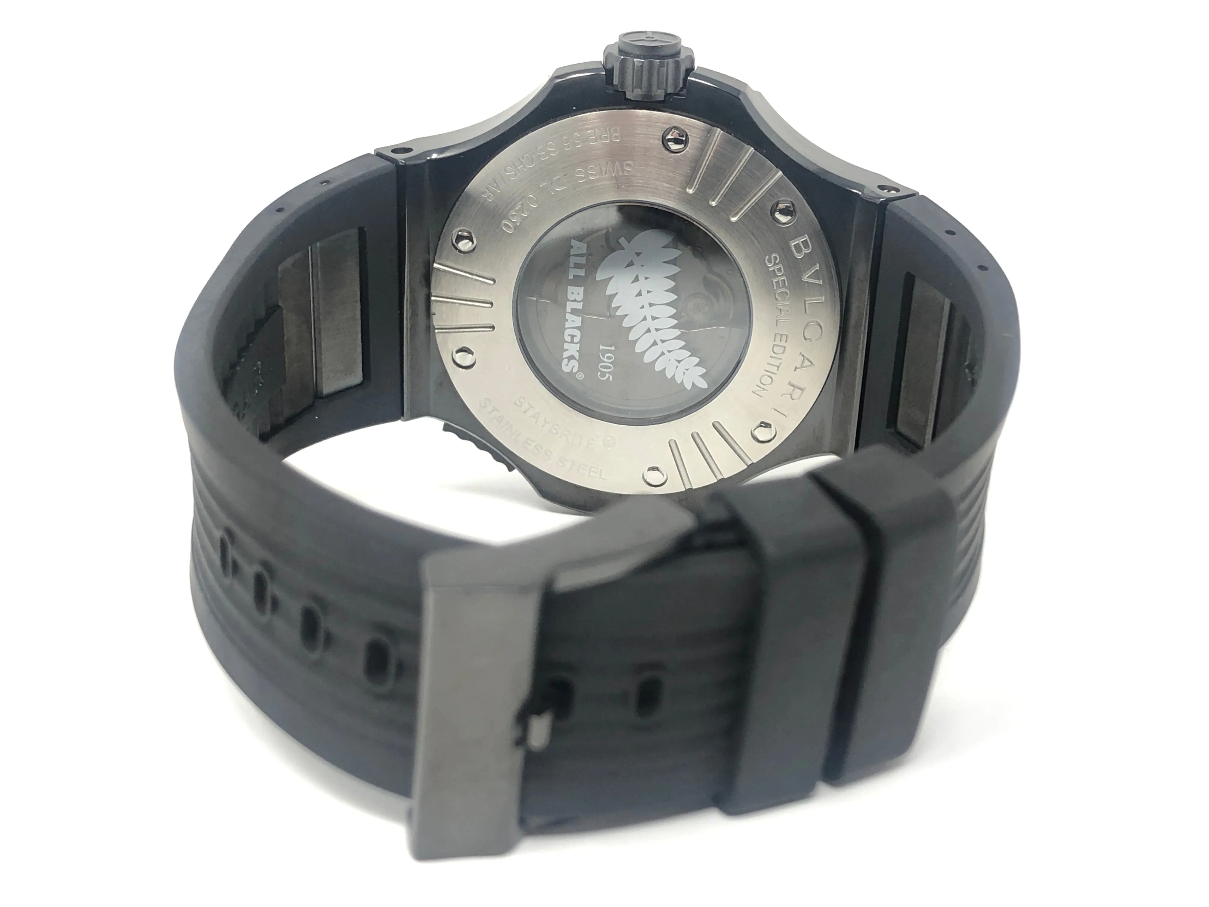 Bulgari Endurer All Blacks Special Rugby Edition BRE56 - Pre-Owned