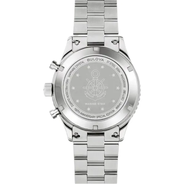 Bulova Marine Star Heritage Quartz Men's Watch 98A451