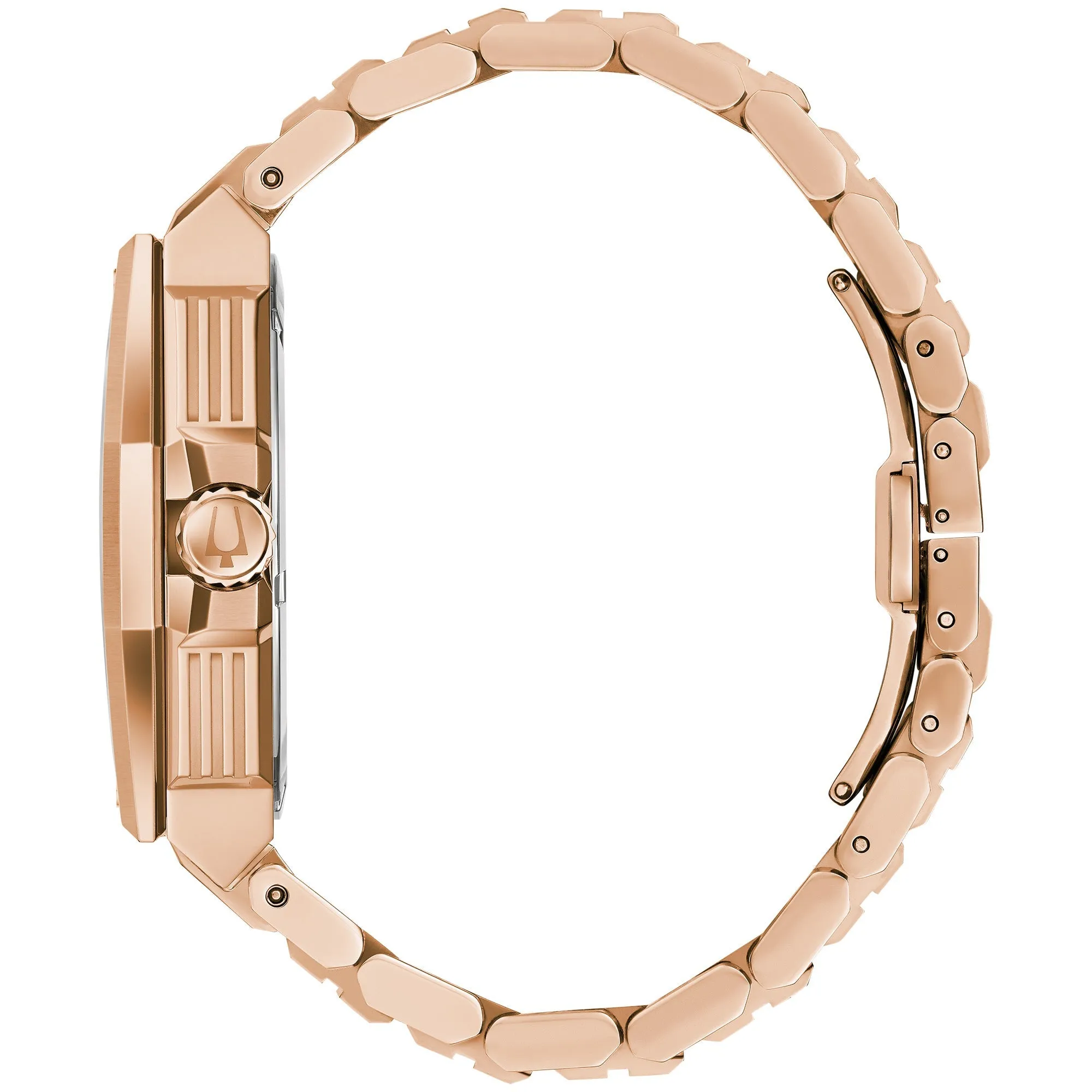 Bulova Proprietary Precisionist Mens Watch Stainless Steel