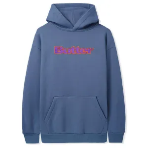 Butter Goods - Felt Logo Applique Hoodie Denim