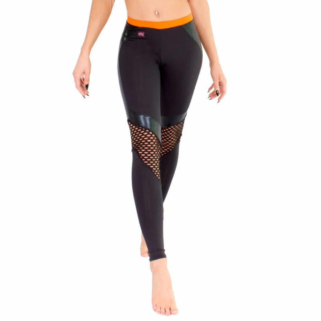 Camilla Leggings - Royal Blue / Turquoise