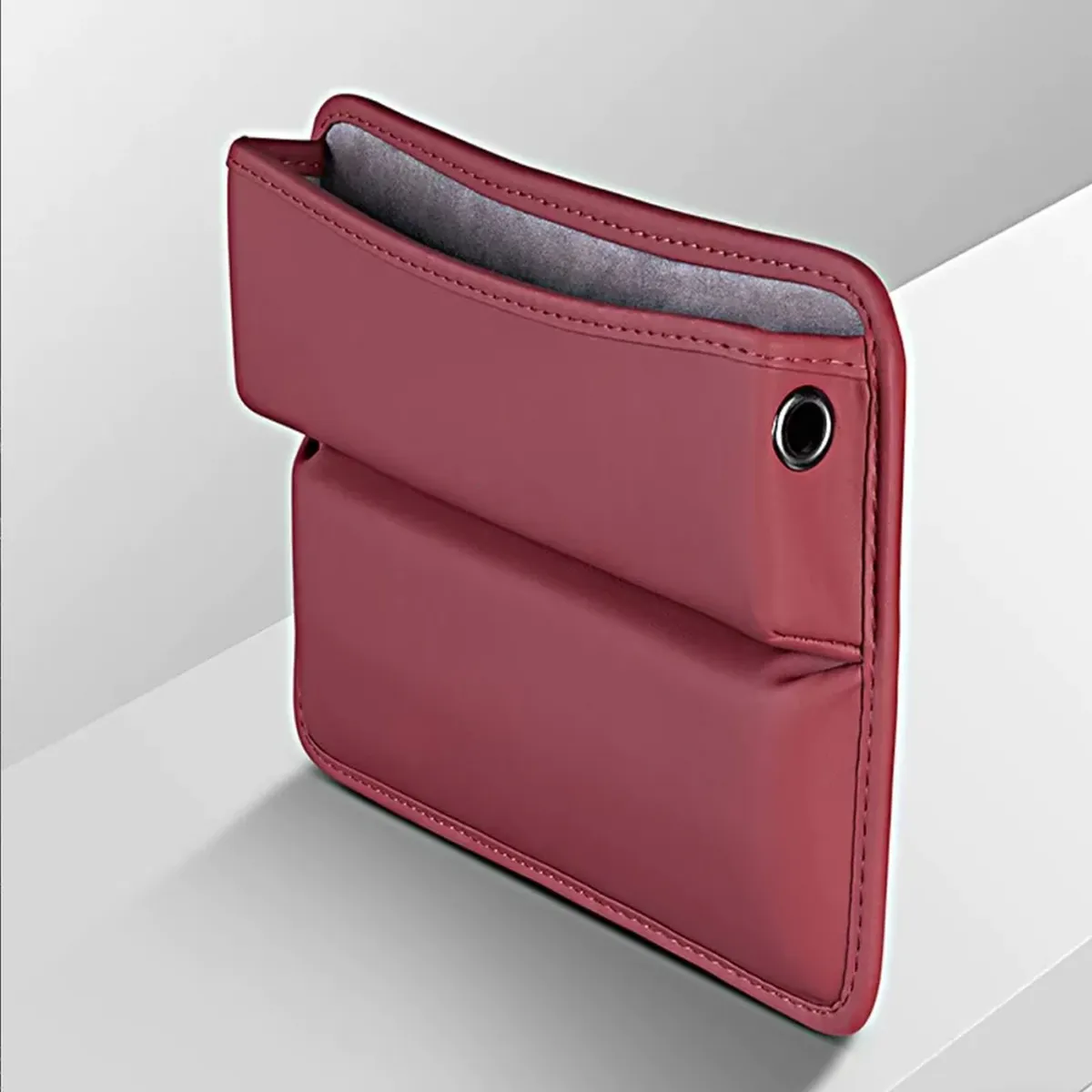 Car Seat Gap Filler Organizer, Custom-Fit For Car, Multifunctional PU Leather Console Side Pocket Organizer for Cellphones, Cards, Wallets, Keys WAMB226
