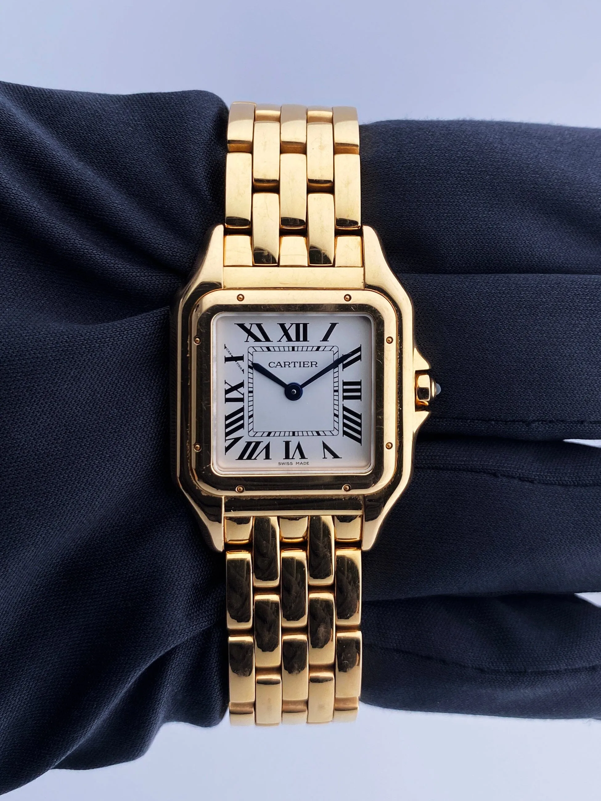 Cartier Panthere Midsize WGPN0007 18K Rose Gold Ladies Watch Box & Papers