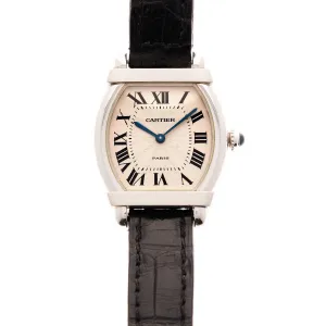 Cartier Platinum Chinoise Tortue Watch