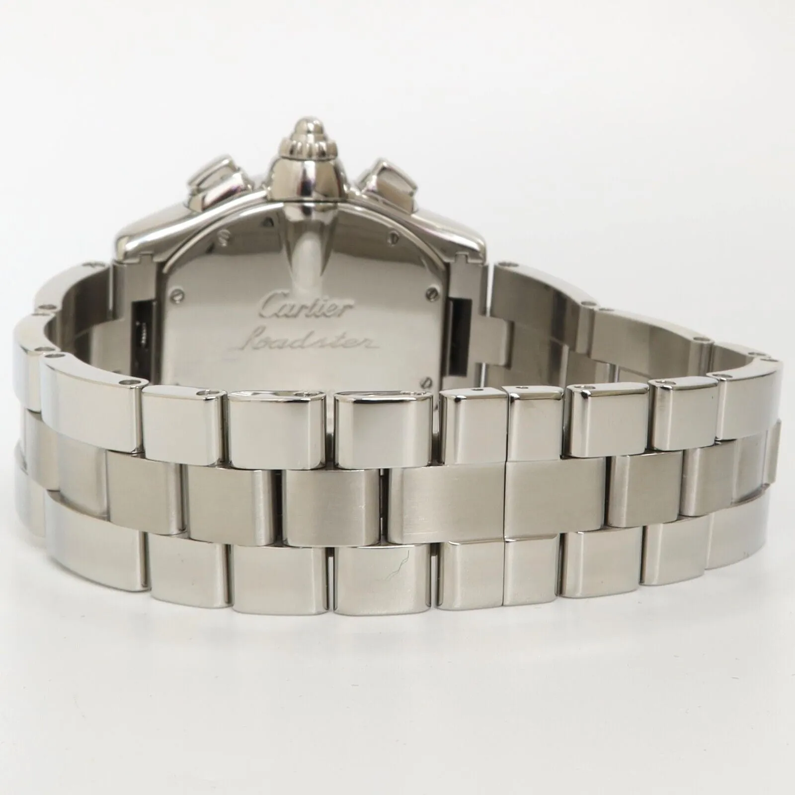 Cartier Roadster Chronograph Black Dial Stainless Steel Automatic W62020X6 2618
