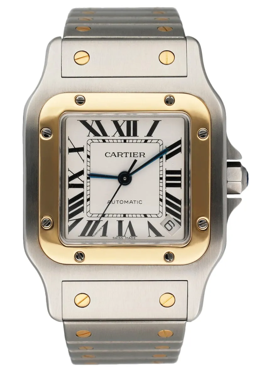 Cartier Santos Galbee W20099C4 Two-Tone Mens Watch