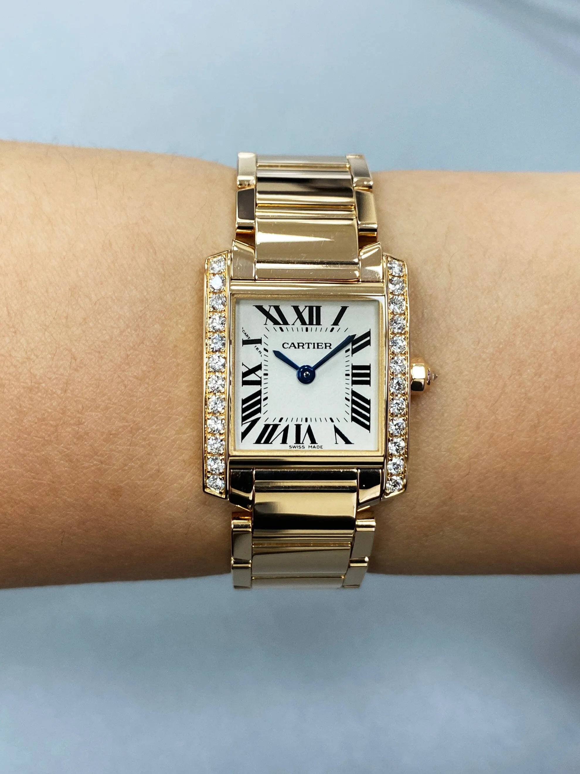 Cartier Tank Francaise WE10456H Ladies Watch